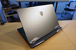 画像ギャラリー No.011のサムネイル画像 / MSI,300Hz駆動パネル搭載ゲーマー向けノートPC「GS66 Stealth」など新製品を披露