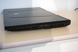 画像ギャラリー No.015のサムネイル画像 / MSI,300Hz駆動パネル搭載ゲーマー向けノートPC「GS66 Stealth」など新製品を披露