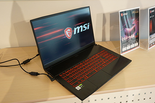 画像ギャラリー No.016のサムネイル画像 / MSI,300Hz駆動パネル搭載ゲーマー向けノートPC「GS66 Stealth」など新製品を披露