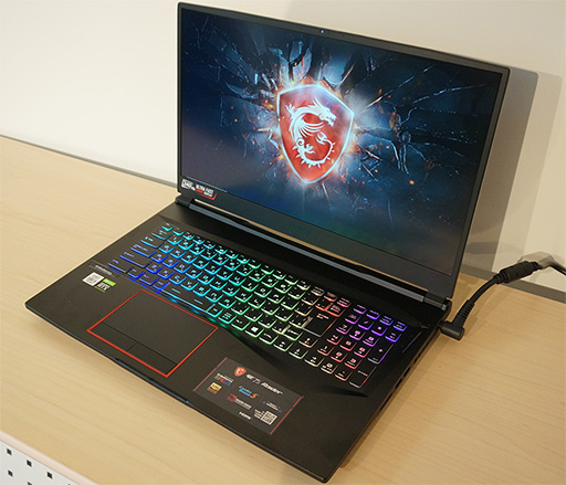 画像ギャラリー No.017のサムネイル画像 / MSI,300Hz駆動パネル搭載ゲーマー向けノートPC「GS66 Stealth」など新製品を披露