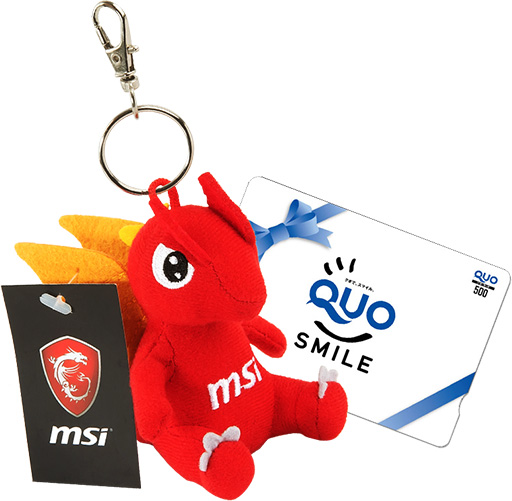 画像ギャラリー No.002のサムネイル画像 / MSI,対象マザーのレビュー投稿で500円分のQUOカードや非売品グッズがもらえるキャンペーンを実施