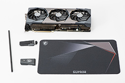 画像集#004のサムネイル/【PR】MSIの「GeForce RTX 3090 SUPRIM X 24G」は，GeForce史上最強のGPUから高性能を引き出せる大型クーラーが魅力のカードだ