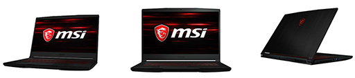 画像ギャラリー No.003のサムネイル画像 / MSI,GTX 1650 Ti&i7-10750H採用で税込約14万円のゲームノートPCを発売。Office 2019プリインストール