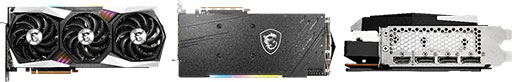 画像ギャラリー No.002のサムネイル画像 / MSI,大型3連ファンクーラーを搭載したRX 6800 XT/6800カードを発売