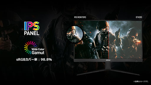 ���������꡼ No.003�Υ���ͥ������ / MSI��75Hzɽ���б���1��5800�ߤ�23.8���ե�HD�ǥ����ץ쥤��ȯ��