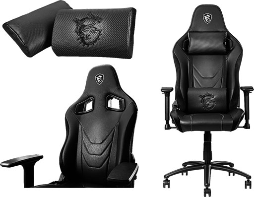 画像ギャラリー No.003のサムネイル画像 / 150度までのリクライニングに対応したゲーマー向けチェアがMSIから