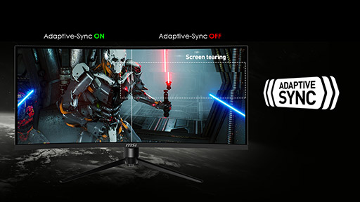 画像ギャラリー No.006のサムネイル画像 / MSI,34型3440×1440ドットで144Hz表示対応のゲーマー向け湾曲型液晶ディスプレイを国内発売