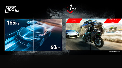 ���������꡼ No.005�Υ���ͥ������ / 2560��1440�ɥåȡ�165Hzɽ���б��Ǳ���®��1ms����27�������ޡ�����IPS�վ��ǥ����ץ쥤��MSI����