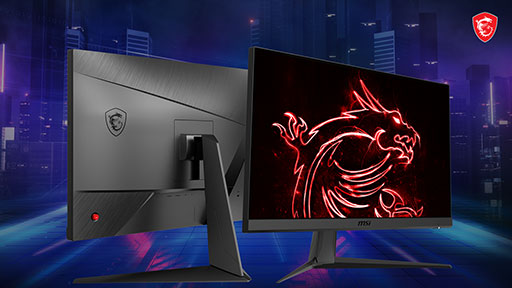 MSI,165Hz表示&FreeSync対応の23.8型フルHDディスプレイを発売