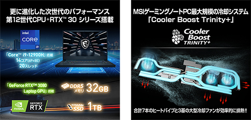 ���������꡼ No.002�Υ���ͥ������ / MSI��RTX 3080����12����Core i9����ܤ�������������Ρ���PC��ȯ��