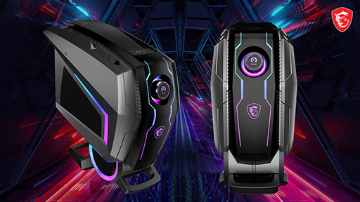 画像ギャラリー No.001のサムネイル画像 / MSI,ゲーマー向けデスクトップPC「Aegis Ti5」を発売。前面ダイヤルで動作モードを切り替えられる