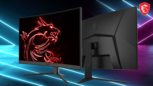 画像ギャラリー No.001のサムネイル画像 / MSI,170Hz表示対応のゲーマー向け湾曲型ディスプレイを発売。31.5型と27型の計2製品