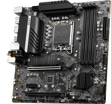 画像ギャラリー No.005のサムネイル画像 / MSI,B660搭載でDDR4対応のゲーマー向けMicroATXマザー計2製品を発売