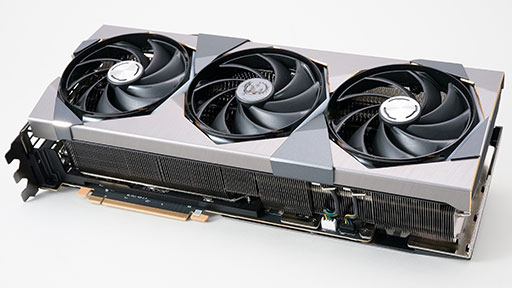 画像集 No.003のサムネイル画像 / 【PR】MSIの「GeForce RTX 4080 16GB SUPRIM X」は，高機能かつ高性能なRTX 4080カードを求めるなら選ぶ価値あり！