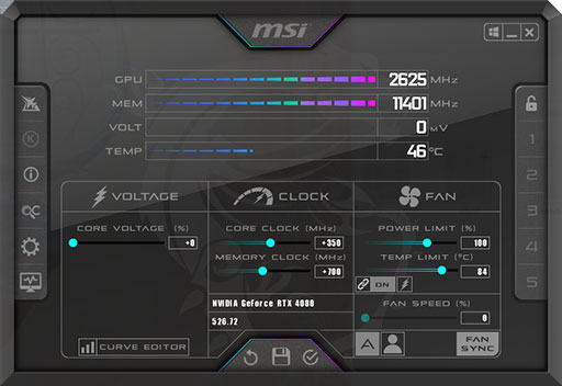 画像集 No.011のサムネイル画像 / 【PR】MSIの「GeForce RTX 4080 16GB SUPRIM X」は，高機能かつ高性能なRTX 4080カードを求めるなら選ぶ価値あり！