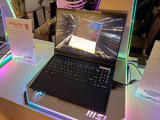 ���������꡼ No.001�Υ���ͥ������ / RTX 40���꡼������ܤ���MSI�������ޡ������Ρ���PC������ȯ�䡣16��������14��������������ǥ�����ܤ�