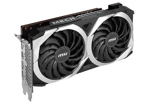 画像ギャラリー No.002のサムネイル画像 / Radeon RX 7600搭載でOC仕様のMSI製グラフィックスカードが6月17日に発売。税込価格は4万5800円前後