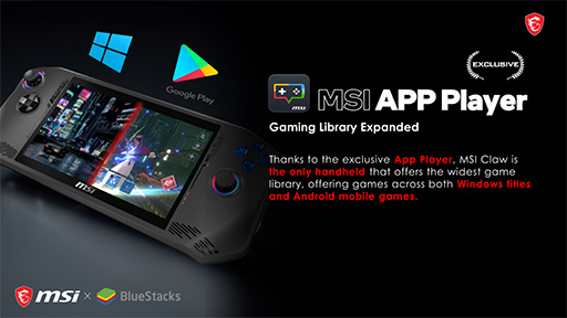 画像ギャラリー No.013のサムネイル画像 / 世界初のCore Ultra搭載携帯型ゲームPC「MSI Claw A1M」をチェック。性能だけでなくゲームパッドや放熱にも見どころあり!