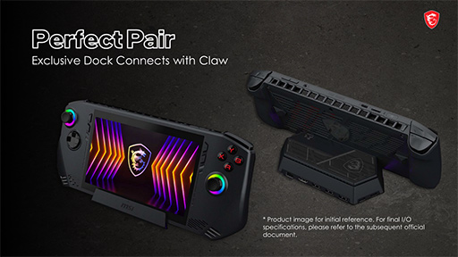 画像ギャラリー No.016のサムネイル画像 / 世界初のCore Ultra搭載携帯型ゲームPC「MSI Claw A1M」をチェック。性能だけでなくゲームパッドや放熱にも見どころあり!