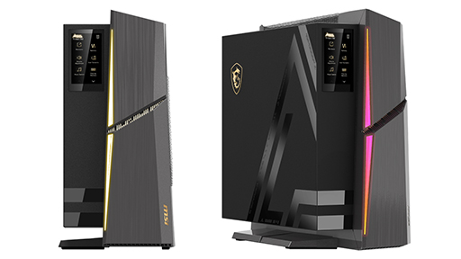 画像ギャラリー No.003のサムネイル画像 / PCケース前面にタッチパネルを搭載したゲーマー向けPC「Trident X2」に第14世代Coreプロセッサ採用モデルが追加