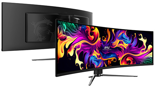 画像ギャラリー No.002のサムネイル画像 / 49型で横5Kのウルトラワイドモデルなど,ゲーマー向け量子ドット有機ELディスプレイ5製品がMSIから発売に