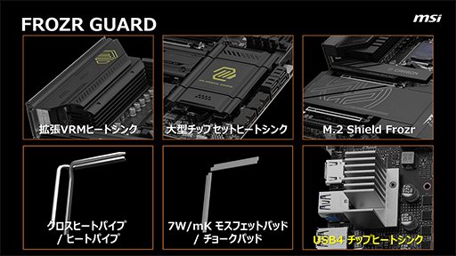 AMDの新チップセット「X870E/X870」搭載ゲーマー向けマザーをMSI