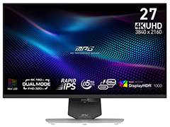 4K/160Hz�ȥե�HD/320Hz���ڤ��ؤ�����Mini LED�վ��ѥͥ����Ѥ��������ޡ������ǥ����ץ쥤��MSI����ȯ���