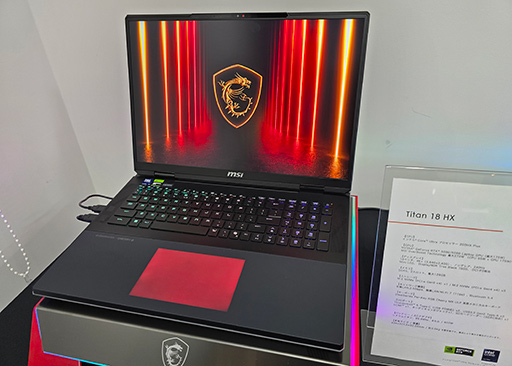 画像ギャラリー No.009のサムネイル画像 / 最新CPU「Core Ultra 200HX Plus」搭載モデルなど，MSIが2026年の最新ノートPCを発表
