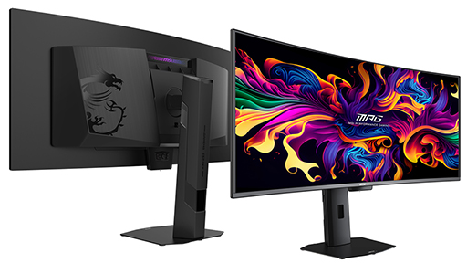 画像ギャラリー No.001のサムネイル画像 / 最新世代の量子ドット有機ELパネルを採用した34型ウルトラワイドモデルなど，MSI製ゲーマー向けディスプレイ計2製品が4月30日に発売に