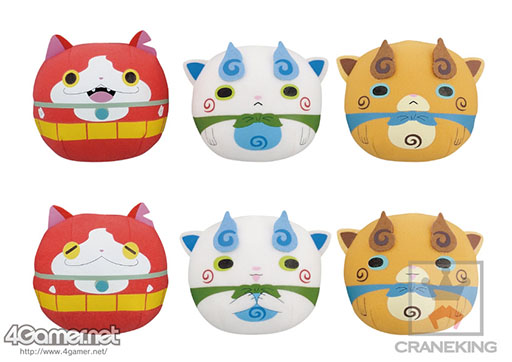 画像ギャラリー No.019のサムネイル画像 / 「CRANEKING」，2014年8月の新商品ラインナップが公開に。妖怪ウォッチの「まるころりんぬいぐるみ」など20種類のグッズが登場