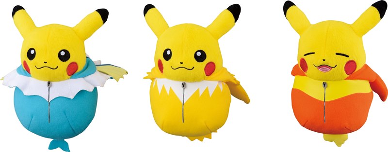 画像集 005 寝袋を着たピカチュウ のぬいぐるみがプライズに 5月中旬から順次登場