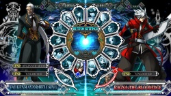 画像ギャラリー No.002のサムネイル画像 / 人気格闘ゲームの最新作「BLAZBLUE CONTINUUM SHIFT II」が電撃発表。新キャラ“ヴァルケンハイン”とともに第48回アミューズメントマシンショーに出展
