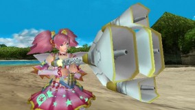 画像ギャラリー No.008のサムネイル画像 / インフィニッティー♪ 「ファンタシースターポータブル2 インフィニティ」,ニコニコ動画の“弾幕”を武器で再現。「Fate/stay night」とのコラボ第2弾も決定