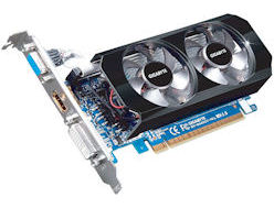 画像ギャラリー No.001のサムネイル画像 / OC仕様+独自クーラー採用のGIGABYTE製GT 430搭載カード