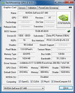 ꡼ No.012Υͥ / GeForce GT 440ץӥ塼3DǽϤưåʬGT 430⤤