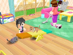 画像ギャラリー No.014のサムネイル画像 / 2匹の猫ちゃん達の仕草がキュートすぎ。「かわいい子猫DS3」の公式サイトが正式オープン