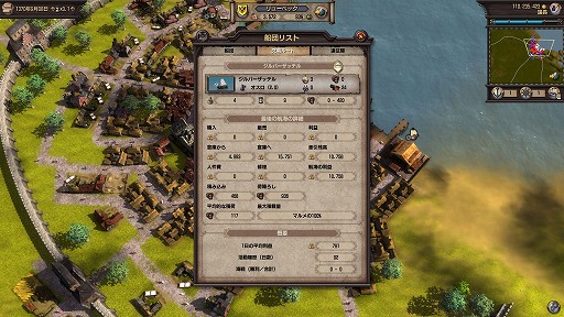 画像ギャラリー No.024のサムネイル画像 / 海運交易シミュレーション「パトリシアンIV 日本語版」の発売日が2011年4月28日に決定。日本語化されたスクリーンショットも公開に