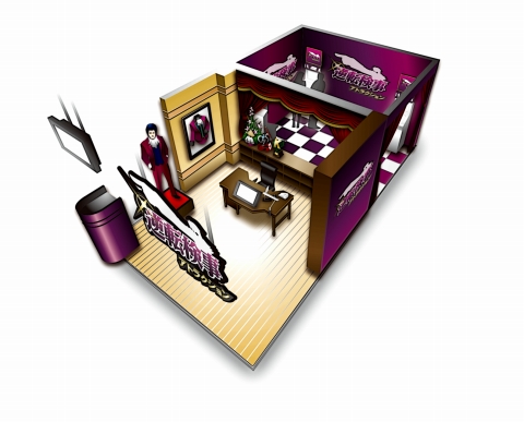 画像ギャラリー No.001のサムネイル画像 / 「逆転検事」のアトラクションが東京ジョイポリスで4月20日にオープン