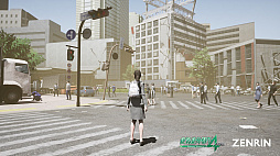 画像ギャラリー No.004のサムネイル画像 / 「絶体絶命都市4 Plus -Summer Memories-」と地図製作会社ゼンリンがタイアップ。3D都市モデルデータをゲーム内の街の造形に活用