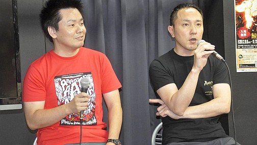 画像ギャラリー No.004のサムネイル画像 / 松山 洋氏と下田星児氏がマル秘エピソードを披露。コトブキヤ秋葉原館で開催された「ASURA'S WRATH」展示会イベントレポートを掲載