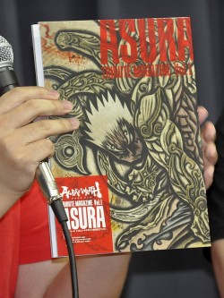 画像ギャラリー No.011のサムネイル画像 / 松山 洋氏と下田星児氏がマル秘エピソードを披露。コトブキヤ秋葉原館で開催された「ASURA'S WRATH」展示会イベントレポートを掲載