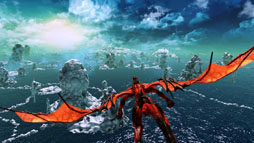 画像集#026のサムネイル/「Project Draco」改め，「Crimson Dragon」がプレイアブル出展。ディレクターによる実機デモプレイの解説をレポート