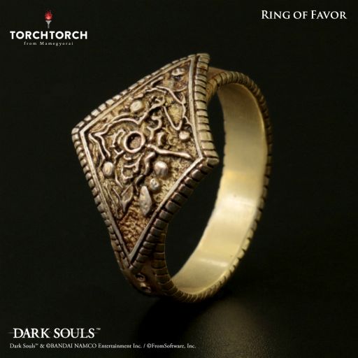 DARK SOULS」のリングコレクション第6弾「寵愛の指輪」が6月発売予定