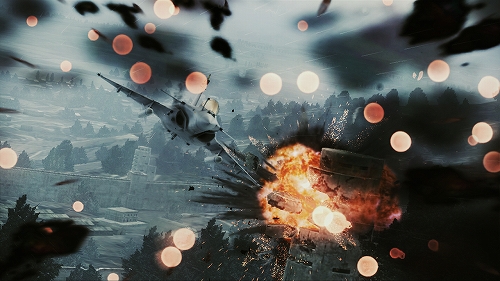 ���������꡼ No.014�Υ���ͥ������ / ��ACE COMBAT ASSAULT HORIZON�ס��Ͼ�Ũ���Ϥ��Ф������˲���ư�֥������ȥ饤�����⡼�ɡפ�������ȺǶ���Ũ�ɤȤʤ륨�����ѥ����åȤ����餫��