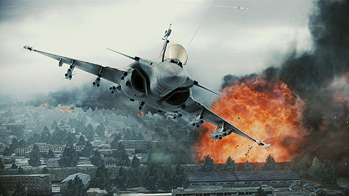 画像集#004のサムネイル/「ACE COMBAT ASSAULT HORIZON」の最新画像が公開に。「Rafale M」「Su-35」「Typhoon」が空を舞う迫力満点のシーンをチェック