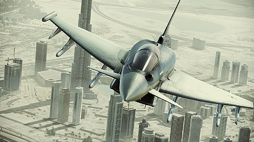 画像集#013のサムネイル/「ACE COMBAT ASSAULT HORIZON」の最新画像が公開に。「Rafale M」「Su-35」「Typhoon」が空を舞う迫力満点のシーンをチェック