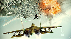 画像集#005のサムネイル/「ACE COMBAT ASSAULT HORIZON」の最新情報を公開。河森正治氏による架空機体のコンセプト画と，華麗な空中戦が楽しめる操作方法が明らかに