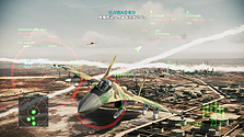 ���������꡼ No.025�Υ���ͥ������ / ��ACE COMBAT ASSAULT HORIZON�ס�����饤���Ѥ�2�⡼�ɤ���ӥ��顼�������ޥ����ξ��󤬸��������������䥵��ȥ��դ��θ����Ǥ�����å�