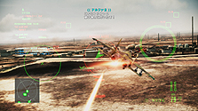 ���������꡼ No.026�Υ���ͥ������ / ��ACE COMBAT ASSAULT HORIZON�ס�����饤���Ѥ�2�⡼�ɤ���ӥ��顼�������ޥ����ξ��󤬸��������������䥵��ȥ��դ��θ����Ǥ�����å�