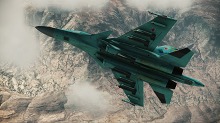 ���������꡼ No.024�Υ���ͥ������ / ��ACE COMBAT ASSAULT HORIZON�ס�����������Ʈ��������1�Ƥ�Ǻܡ���Su-47 Berkut�ס�Su-34 Fullback�פʤɷ�4���γ��פ��ǧ���褦